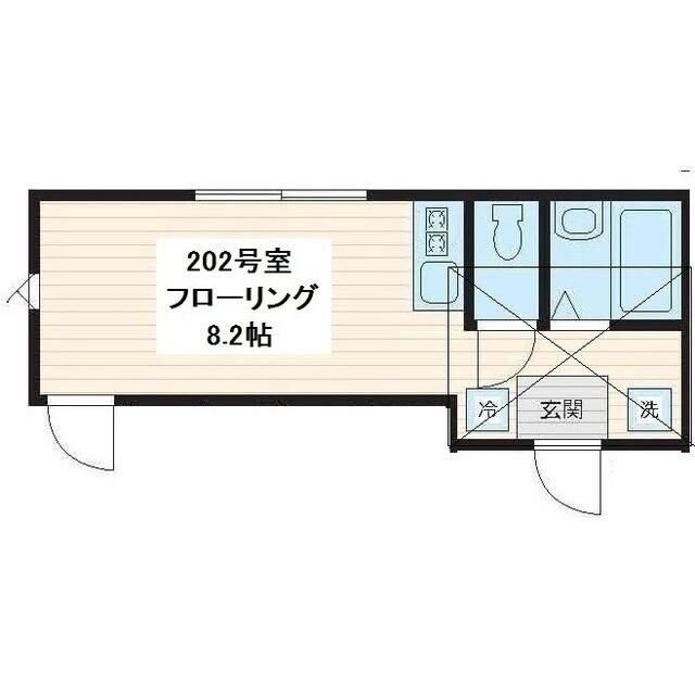 ブルーレジデンス上板橋Iの物件間取画像