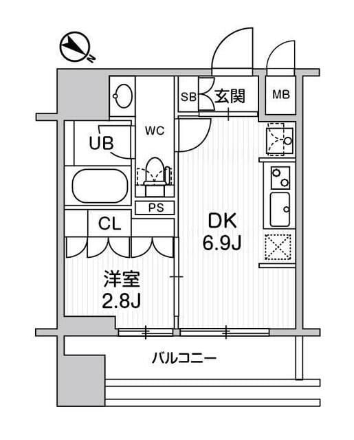 ｎｉｄｏ　ＳＵＧＡＭＯの物件間取画像