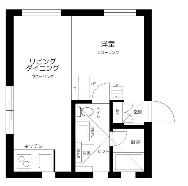 ＶＩＬＬＥＴＴＡ　ＫＯＭＡＧＯＭＥの物件間取画像