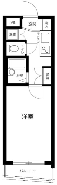 菱和パレス立教通りの物件間取画像