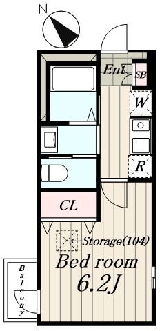 デュオメゾン池袋ウエストの物件間取画像