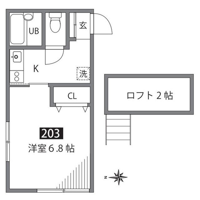 ルーエ小石川の物件間取画像