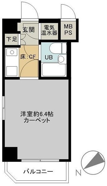 ライオンズマンション東池袋第２の物件間取画像