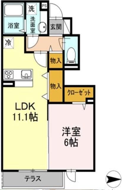 メグ光が丘の物件間取画像