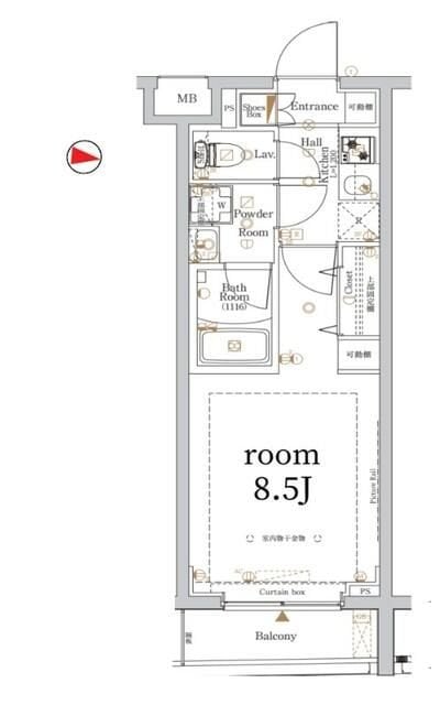 Log練馬駅前の物件間取画像