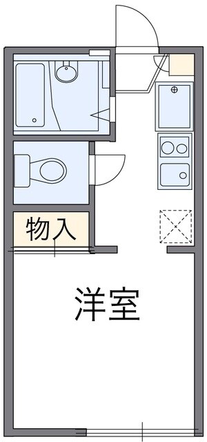 レオパレス小倉の物件間取画像