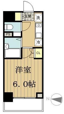 スカイコート神楽坂第２の物件間取画像