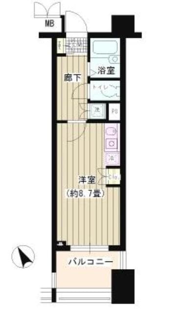 パークホームズ文京千石ステーションアリーナの物件間取画像