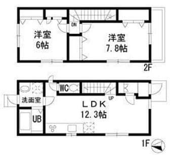 アゼリアコート高田馬場の物件間取画像