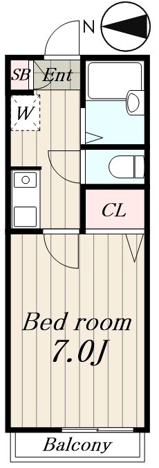 ドエル目白の物件間取画像