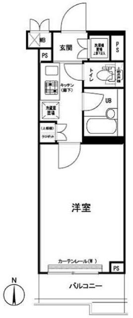 ルーブル練馬沼袋の物件間取画像