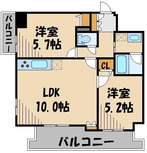 センテニアル王子神谷の物件間取画像