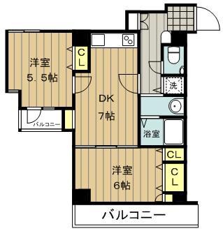 プライムアーバン新宿落合の物件間取画像