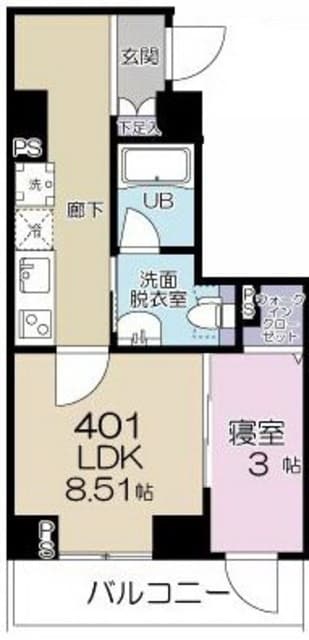 TOKIO下落合の物件間取画像