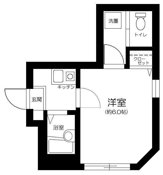 ＨＡＳ高円寺の物件間取画像