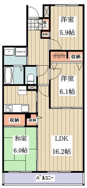 ヴィラージュ西荻の物件間取画像