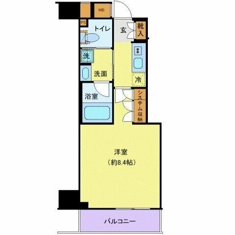 クレイシア新宿中落合の物件間取画像