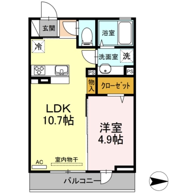 ヴィグノーブル上石神井の物件間取画像