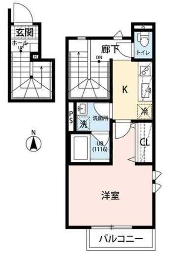 アムール下石神井の物件間取画像