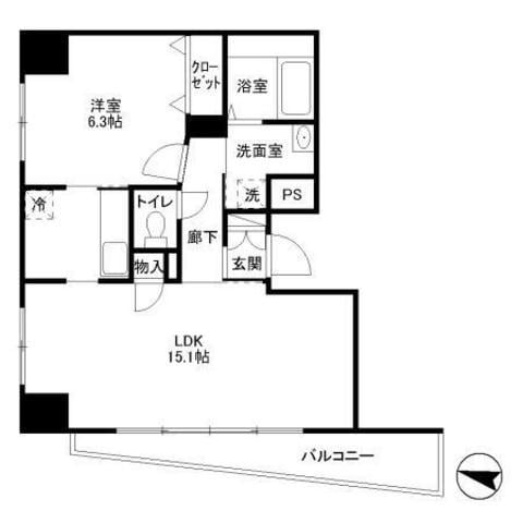 プレミールコートの物件間取画像