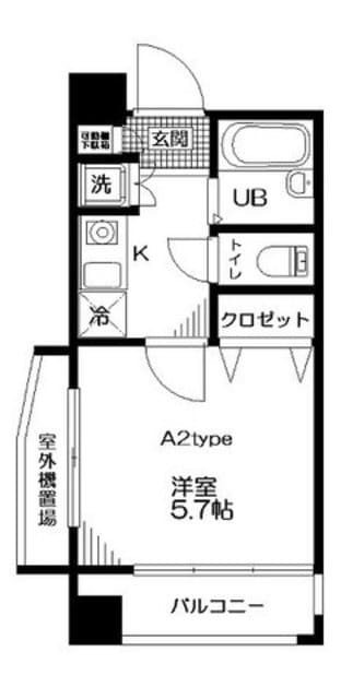 リベラウェヌスの物件間取画像