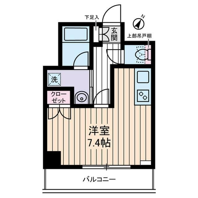 クオーレ西新宿の物件間取画像