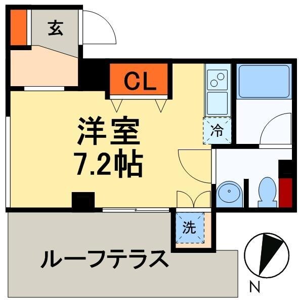 ベルメゾン鷺宮の物件間取画像