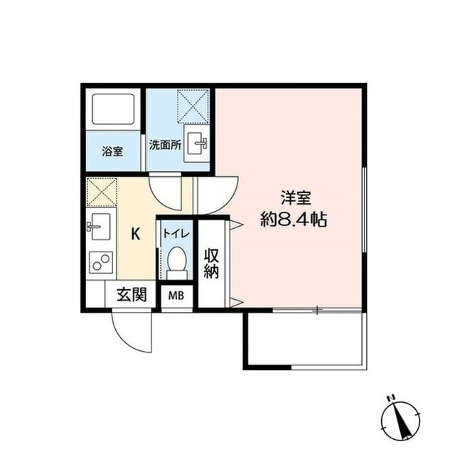 ピアコートＴＭ上井草の物件間取画像