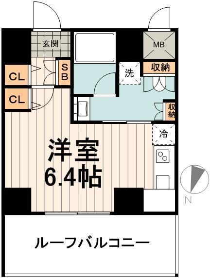 ZOOM飯田橋の物件間取画像