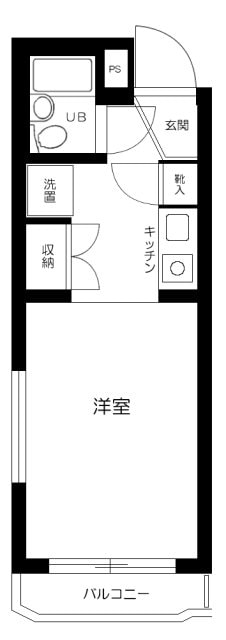 ワールドパレス永福町の物件間取画像