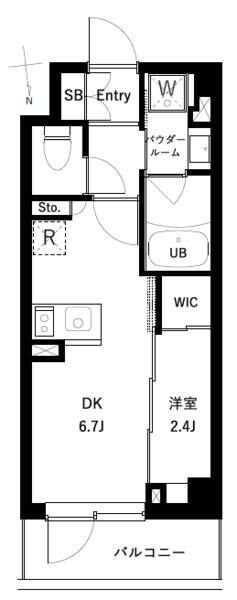 アーバンパーク高井戸の物件間取画像