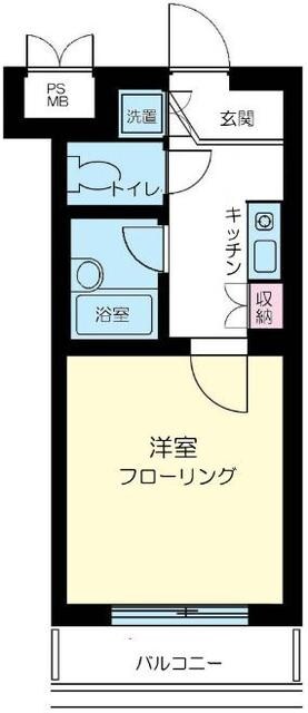 ルーブル東高円寺の物件間取画像