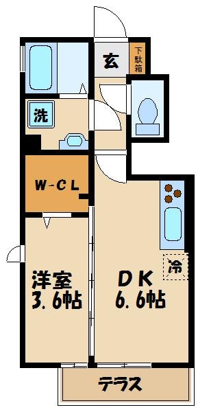 エポラールの物件間取画像