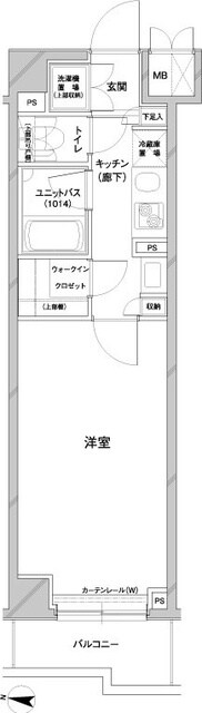 ルーブル中野本町の物件間取画像