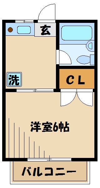 物件間取画像