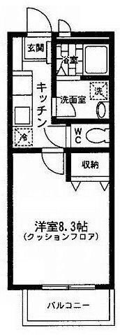 COURT・ORCHIDの物件間取画像