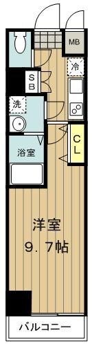 グランヴァン東中野IIIの物件間取画像