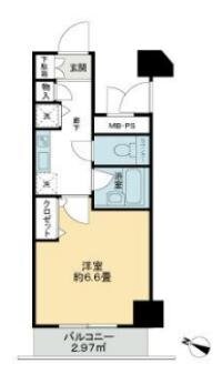 ヴェルト新宿の物件間取画像