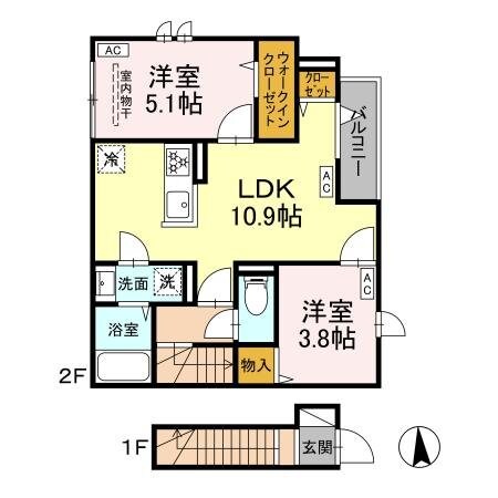 【仮称】中野区大和町4丁目PJの物件間取画像