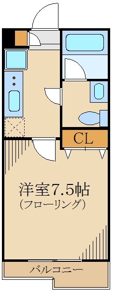 ベルファミールの物件間取画像