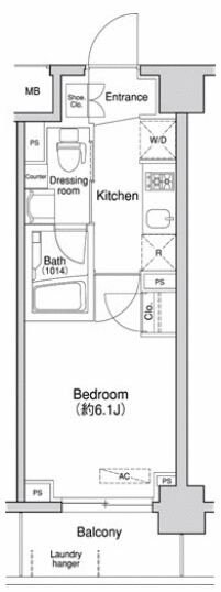 プライマル方南町の物件間取画像