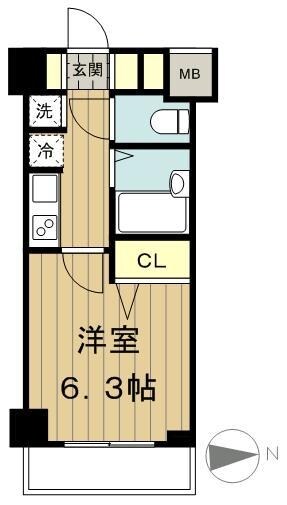 レジディア上落合の物件間取画像