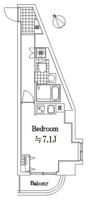 クレアシオン目白通りの物件間取画像