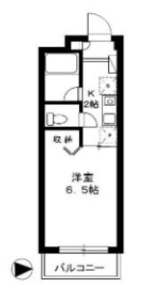 FORES鷺宮の物件間取画像