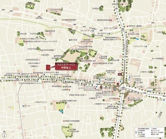 ウエリスアーバン中野坂上の物件内観写真