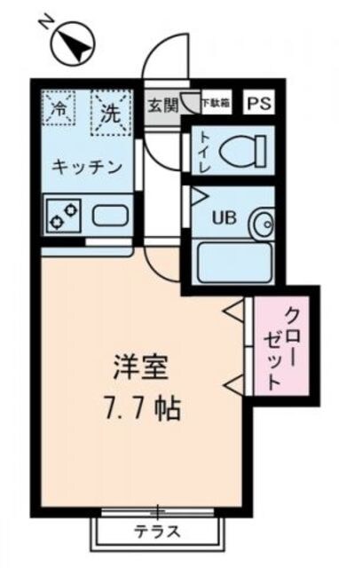 パークサイドテラス高井戸の物件間取画像