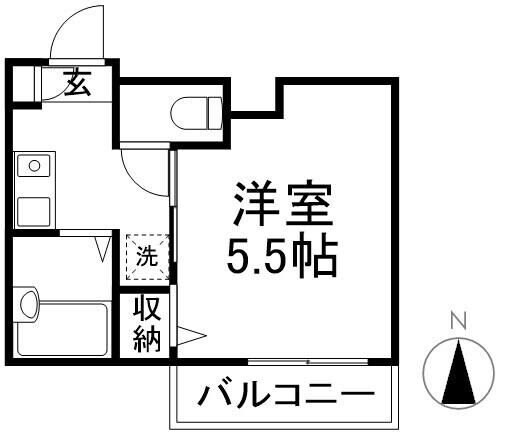 Ｂｅａｎ‘ｓ新中野の物件間取画像