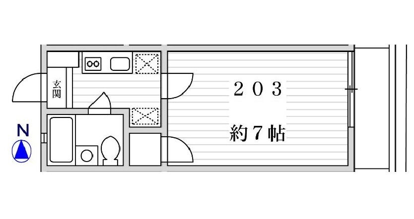 エーデルヴァイスの物件間取画像