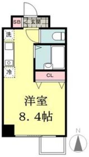 コンフォリア東中野の物件間取画像