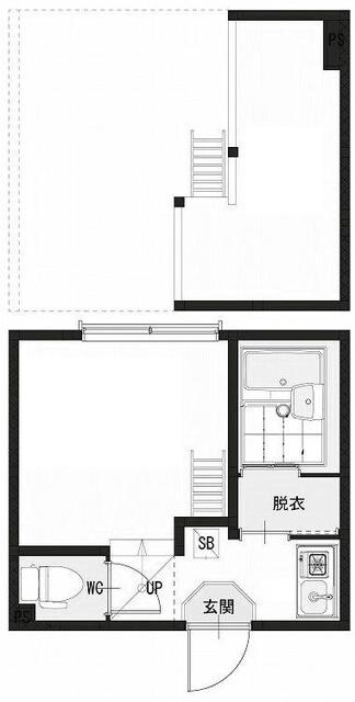 ジオメトリ和泉の物件間取画像